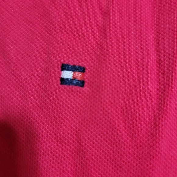 TOMMY Hilfiger classic fit pink shirt - Picture 2 of 3